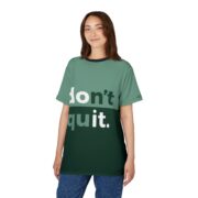 Motivational Unisex Tee | Don't Quit Graphic Shirt, Gym Wear, Casual Outfit, Fitness Gift, Inspirational Top - Image 5