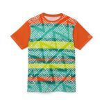 Vibrant Unisex Cut & Sew Tee, Colorful Graphic T-Shirt, Unique Pattern Top, Casual Wear, Gift for Art Lovers, Summer Apparel