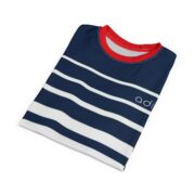 Striking Striped Unisex Tee | Nautical Summer Shirt, Casual Wear, Beach Days, Gift for Him or Her, Vacation Outfit, Everyday Style - Image 5