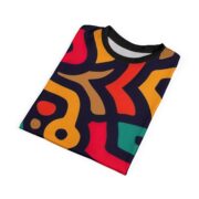 Vibrant Unisex Graphic Tee, Colorful Artistic T-Shirt, Unique Casual Wear, Gift for Art Lovers, Trending Summer Fashion - Image 5