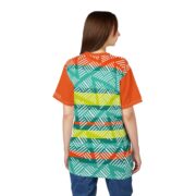Vibrant Unisex Cut & Sew Tee, Colorful Graphic T-Shirt, Unique Pattern Top, Casual Wear, Gift for Art Lovers, Summer Apparel - Image 5