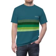 Stylish Unisex Graphic Tee, Trendy AOP Tee, Casual Everyday Shirt, Fashionable Summer Top, Gift Idea for Friends and Family - Image 3