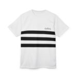 Stylish Unisex Cut & Sew Tee - Modern Striped Design, Casual Everyday Wear, Comfortable Tee, Gifts for Friends, Summer Fashion