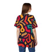 Vibrant Unisex Graphic Tee, Colorful Artistic T-Shirt, Unique Casual Wear, Gift for Art Lovers, Trending Summer Fashion - Image 3