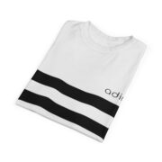 Stylish Unisex Cut & Sew Tee - Modern Striped Design, Casual Everyday Wear, Comfortable Tee, Gifts for Friends, Summer Fashion - Image 4