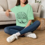 Nature Graphic T-Shirt — Mountain & Forest Outdoor Tee - Image 2