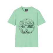 Nature Graphic T-Shirt — Mountain & Forest Outdoor Tee